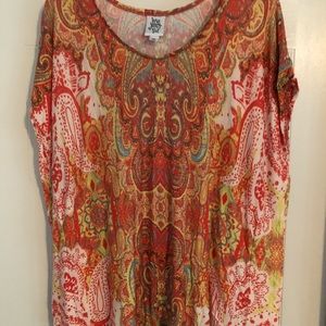 Ivy Jane sleeveless “butterfly” top XL